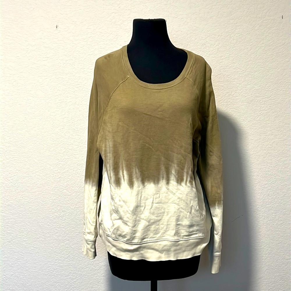 Athleta ombre long sleeve sweatshirt